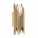 Sconces st. SL1629.301.01. Cesena. 1x40 W, E14, 15x44.5 cm, brass color