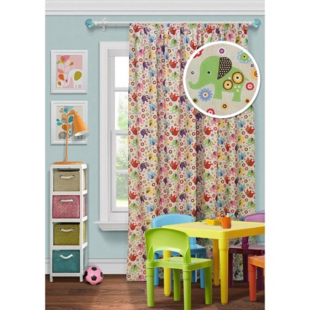 Curtain on the Elefante braid, size 220x270 cm