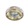 Built -in lamp Novotech, 50 W, Gx5.3, 12 V, 60x60 mm, d = 60 mm, color gold