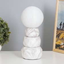 Amani desktop lamp 1x40W E14 white 11.5x11.5x28cm