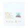 3D block for notes, fairy-tale lock, 100 sheets, height-2.8 cm, width-9cm