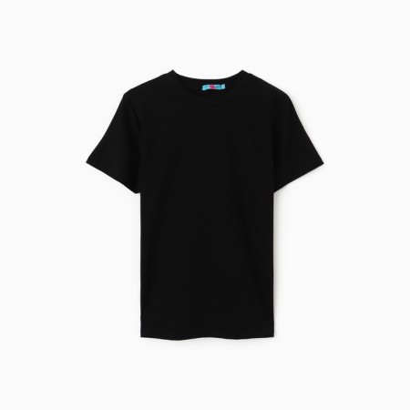 T -shirt female, black color, size 46 (l)