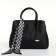 Women's bag on magnet Textura, average size, black color