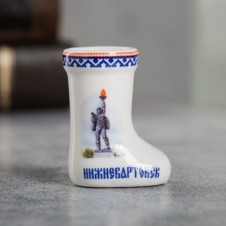 Toothproof stand "Nizhnevartovsk", ceramics-1