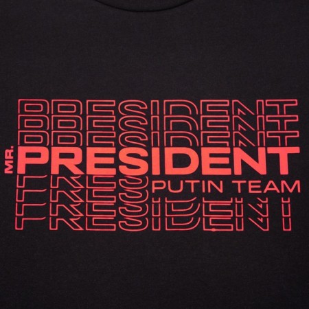 President T -shirt, size s, black color-10