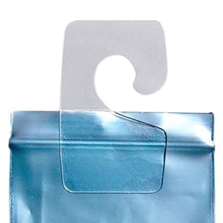 Hook-lover self-adhesive 2.5 × 4 cm (set1000 pcs.), The color is transparent-2