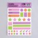 Stickers for the diary "Ideas", vinyl, 13 x 18 cm