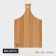 Board cutting Oak MAGISTRO, 40 × 24 × 1.2 cm, with a handle