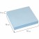 Block with a sticky edge Staff 76*76 mm 100l., Blue, 129362