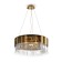 Suspension lamp Maytoni Mod313PL-06G, E14, 6x20 W, 500x500x1705 mm, gold