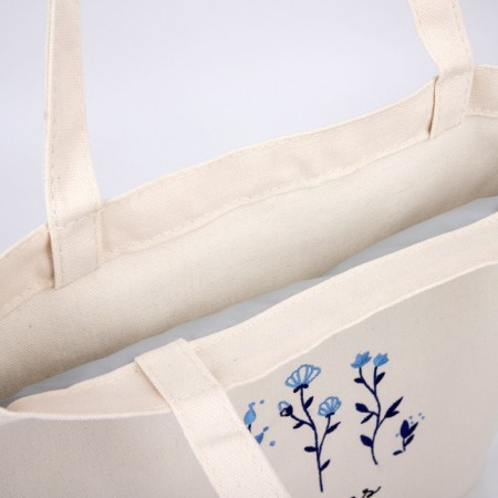 Shoper Dreams, 35 x 0.5 x 40 cm, embroidery, white-2