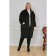 Female coat, size 56, black color