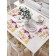 A set of napkins for setting the table “Letter in butterflies”, rectangular, size 32x46 cm, 4 pcs