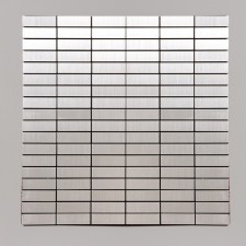Self -adhesive panel 30*30cm mosaic tile silver