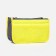 Cosmetic bag-organizer on lightning, yellow color