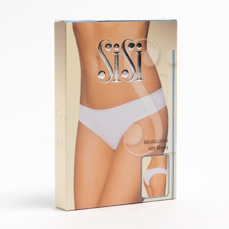 Panties female brazilians, black color (nero), size 48 (l)-9
