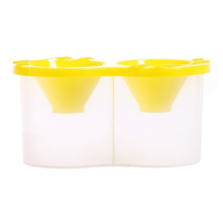 Double Calligrata, 150 x 2 ml, with a hand holder, yellow-1