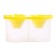 Double Calligrata, 150 x 2 ml, with a hand holder, yellow