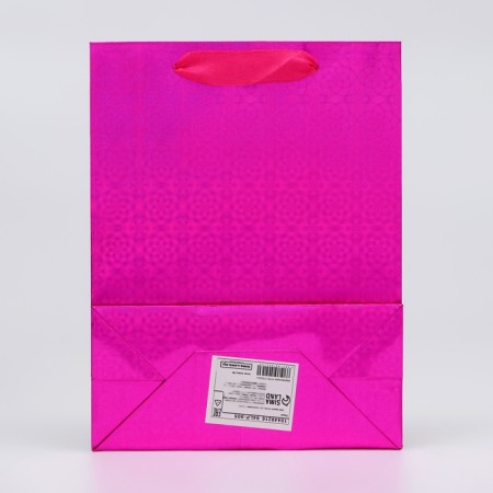 Package Hologography with a window, “Pink”, S 23.5 × 18 × 8.5 cm set 1 pc.-1