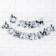 Garland "Happy Birthday", flowers, length 250 cm