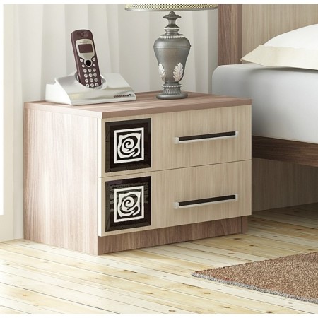 Tumbling bedside Costa Rica, 421x390x414, ash shimo