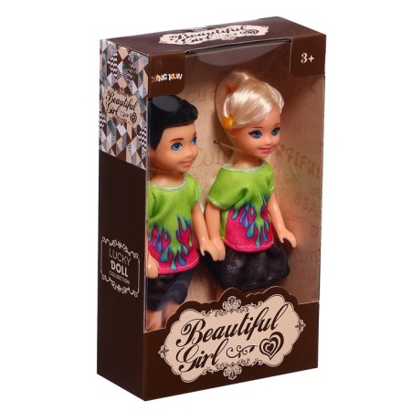 Set of dolls-lachers "Best Friends", mix-12