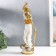 Souvenir Polystone "Goddess Femis - Justice" White with gold 38x9x9 cm