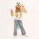 Carnival costume "New Year's snake" Growth 116-128 cm