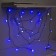 Garland “thread” 5 m with nozzles “Blood Balls”, IP20, Dark Thread, 30 LED, Blue glow, 8 modes, 220 V