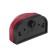 License plate light flashlight, red, 12 x 5 x 6 mm, 2331r