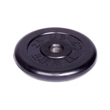 Rubbed disk d = 51 mm, black color, 5 kg