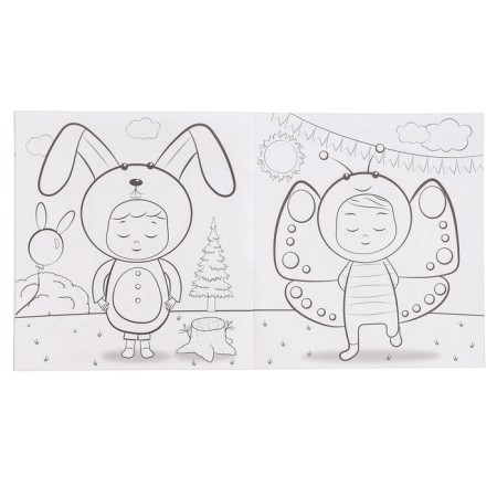 Coloring "Forest Party", + 12 stickers-5