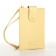 Female bag, cross-bodi, on the magnet, the color is yellow