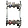 Collector Group Stout SMS-0932-000002, without flow meters, valve, 2 outputs, stainless steel. steel