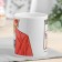 Sublimation mug "Tanya" Girl with a mirror, 320 ml, with application