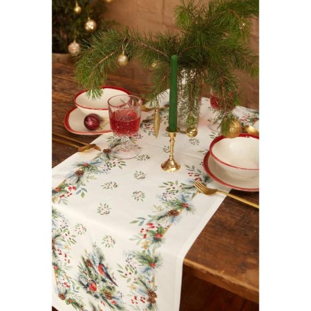 Walking on the table Etel SHRISTMAS BELLS 40X147 +/- 5 cm, 100% HL, sarzha 190 g/m2-3