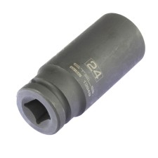 Головка ударная Stels 13949, 24 мм, 1/2", CrMo, шестигранная, удлиненная