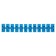 Klement screw block KV-25 10-25, current 60 A, polypropylene blue rexant (10 pcs.