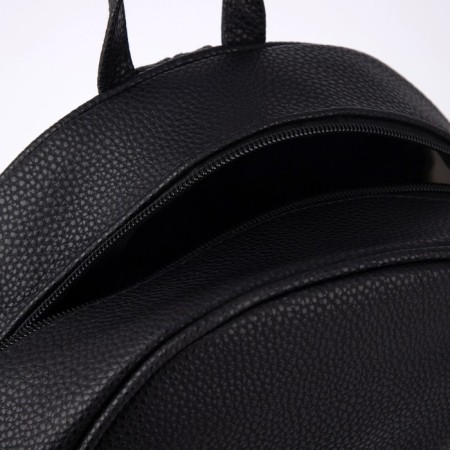 School backpack of artificial leather with a suspension 27x23x10 cm-6