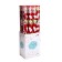 Pneumochlopushka "Love", rose petals, red and white, 60 cm