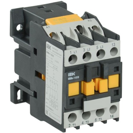Contactor IEK KKME11-018-230-10 KMIE-11810, 18A, 1N