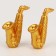 Miniature Puppet "Saxifon", set 2 pcs., Size 1 pc. - 1 × 4 cm