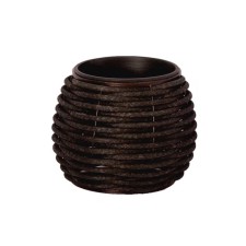 Wazon woven, 38 × 40 cm, black, 20 l, Deckwood