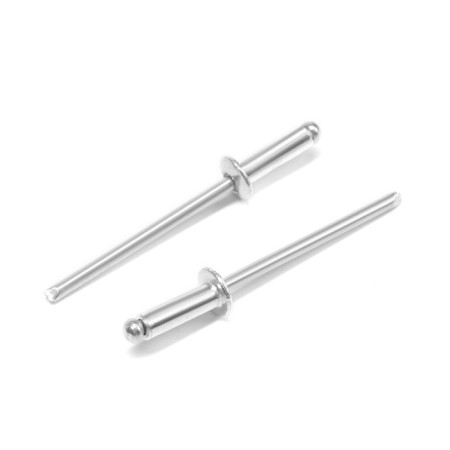 Rolls Exhaust tundra krep, aluminum-old, 50 pcs, 3.2 x 10 mm