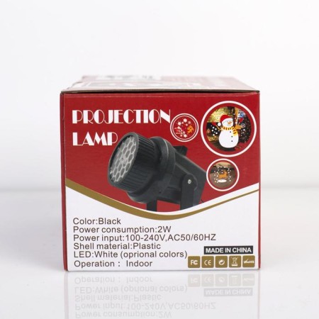 Light device "New Year's pictures", 4 cartridges, glow of multi, 220 V-9