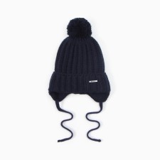 Baby hat, blue color, size 48-52