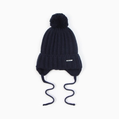 Baby hat, blue color, size 48-52