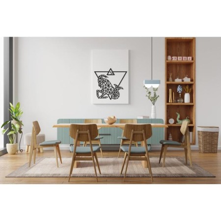 Wooden decor Wall Capricorn, panel, puzzle Ewa Design-3