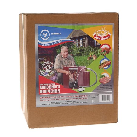 Cold smoking smoke "Dym Dymech" 01m, smoke generator, 32 l, brown-9
