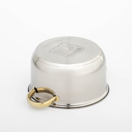 Stainless steel pan with a lid of the standard "Standard", 3 l, d = 20 cm-3